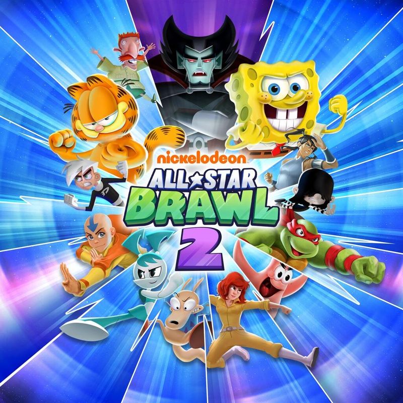 Nickelodeon All-Star Brawl 2 box art for Playstation 4